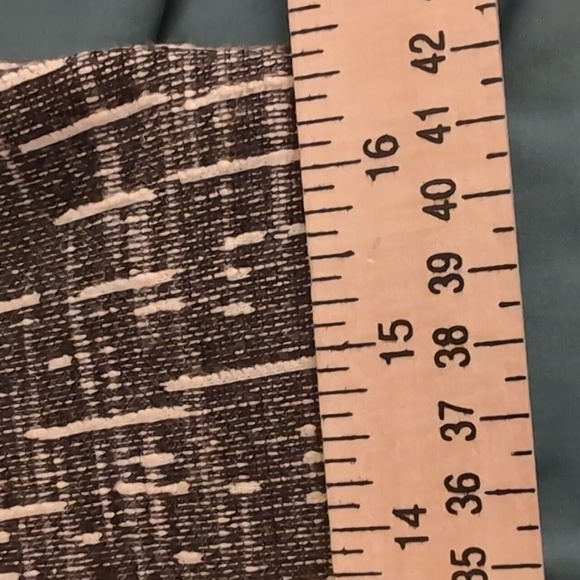 M&S Collection A Line Stripes Gray Pencil skirt Size 10 - Picture 9 of 11